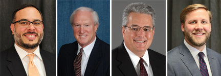 Danny Rivera, Mark Patton, Bob Puckett, Chris Roberts- Industrial Investment Specialists; Creek Price Edwards & Company