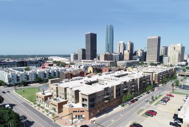 Aerial Photo of the Maywood Apartments, OKC,OK