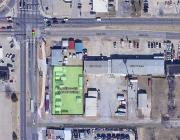 15,000 sf build-to-suit industrial building, Oklahoma City aerial