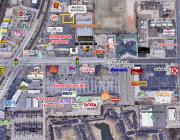 Shoppes on Broadway pad site for sale Edmond, OK aerial