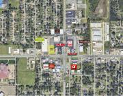 pad site for ground lease or for sale Broken Arrow, OK aerial