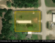Land For Sale Shawnee, OK aerial