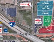 Industrial lots for sale - Yukon, Ok retail aerial