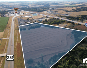 23.95 Acres off I-40 / Exit 108 land for sale Geary, OK