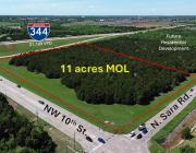 NW 10th & Sara - 11 Acres For Sale