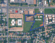 432 SW 59th St  4.95 Acres land for sale, SW Oklahoma City, OK