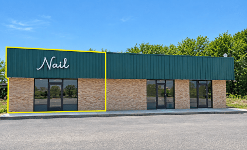 Fully Equipped Nail Salon Space for Sublease Durant, OK exterior photo