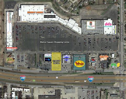 retail pad site for ground lease or build to suit South I-240, Oklahoma City, Ok