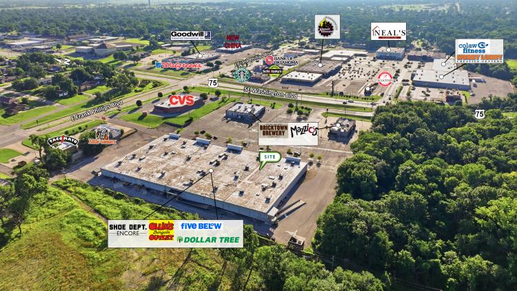 large retail space for lease Bartlesville, OK