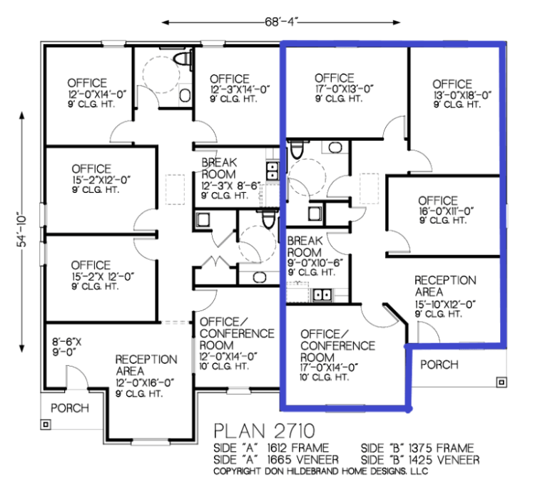 Bristol Office Park office space for lease, Edmond, OK