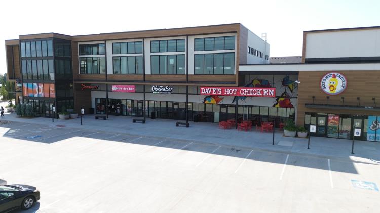 The Stacks on NW 10th retail spaces for lease, Yukon, OK