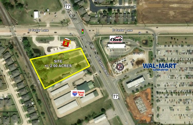 3614 - 3622 N. Classen Blvd land for Sale, Norman, OK