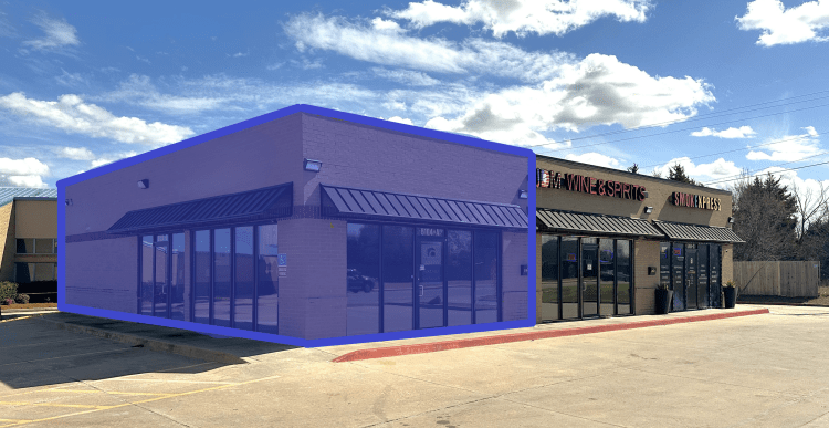 5104 S Sooner Rd retail space for lease Oklahoma City, OK