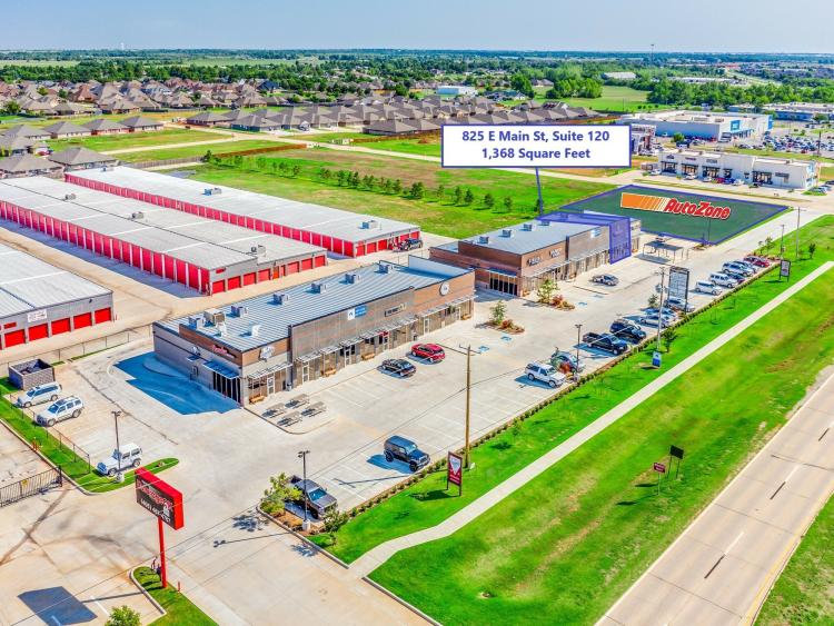 Yukon Crossing retail space for lease Yukon, OK