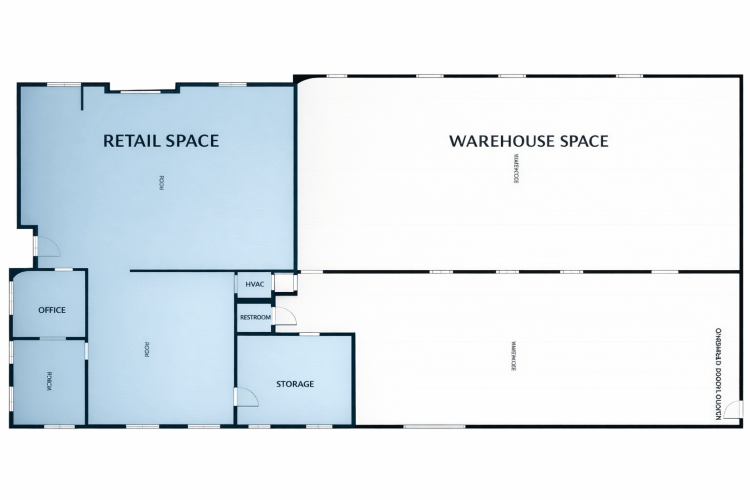 3021 N Portland Ave Retail Storefront with Warehouse for lease, Oklahoma City, Ok