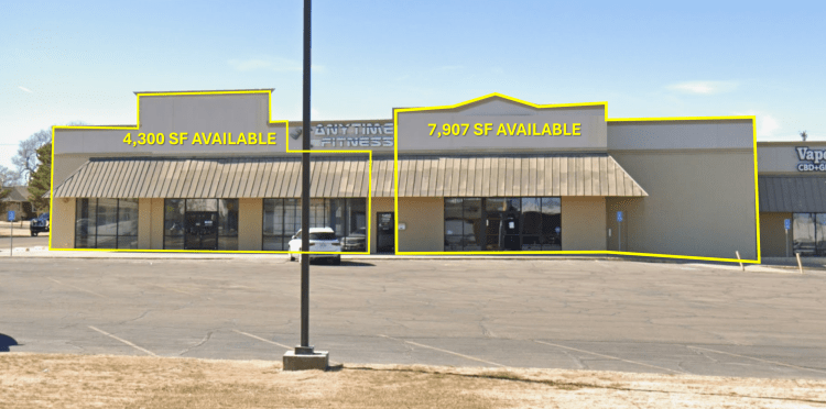 Mariah Plaza retail space for lease Guymon, OK