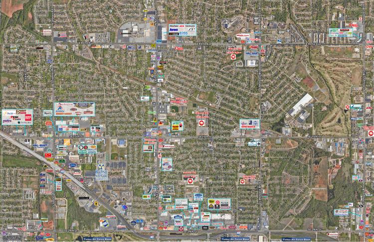 Town & Country Center retail space for lease Midwest City, OK
