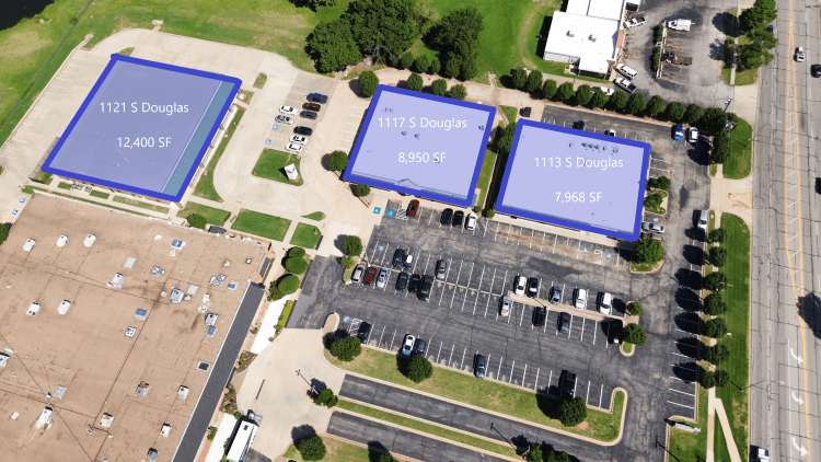 1113-1121 South Douglas Boulevard  |  OKC, OK  |  Office for Sale or Lease