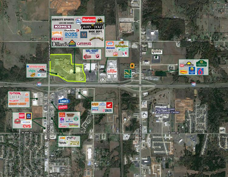 Shawnee Mall | Suite 1388-1390 retail space for lease, Shawnee, OK