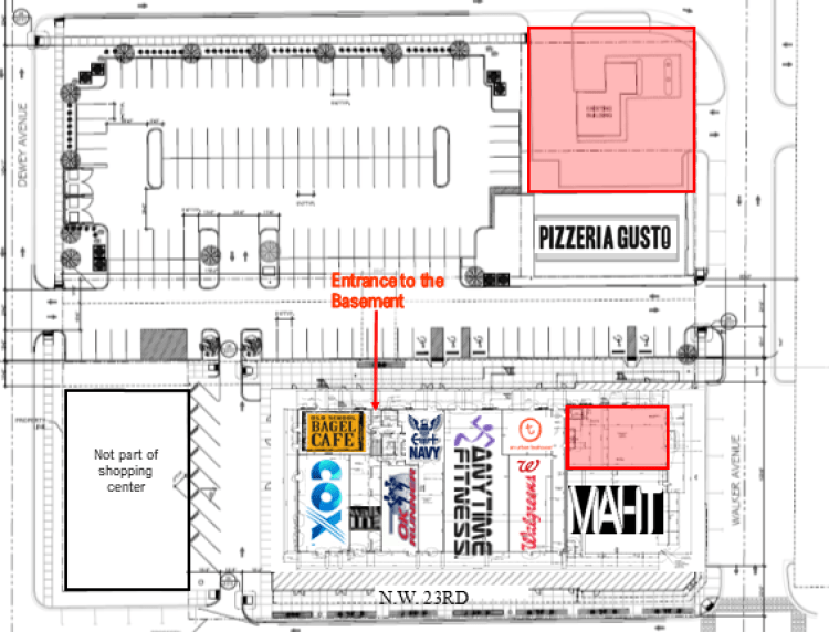 The Rise retail & office space for lease NW 23rd & Walker, Oklahoma City, OK 