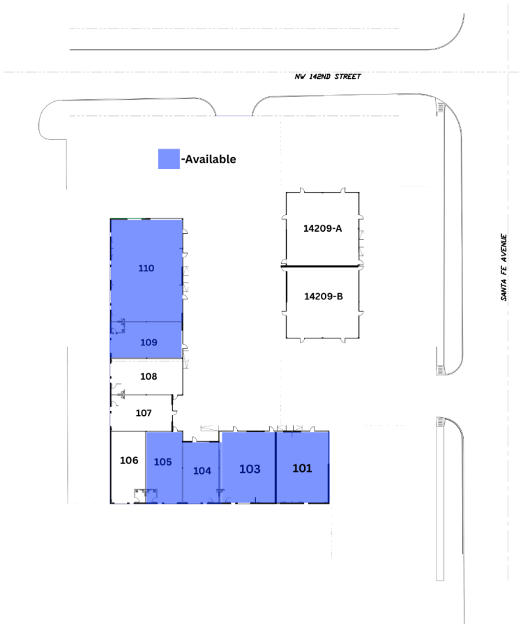 14201 N Santa Fe Ave retail space for lease Edmond, Ok
