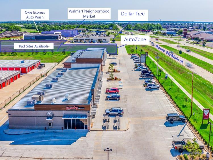 Yukon Crossing retail space for lease Yukon, OK