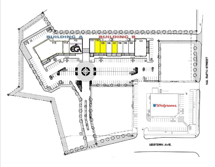15300 N Western Ave retail space for lease, Edmond, OK