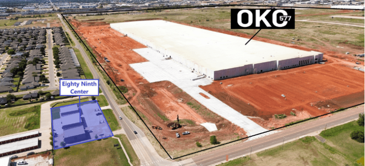 Eighty Ninth Center retail space for lease south east Oklahoma City, OK