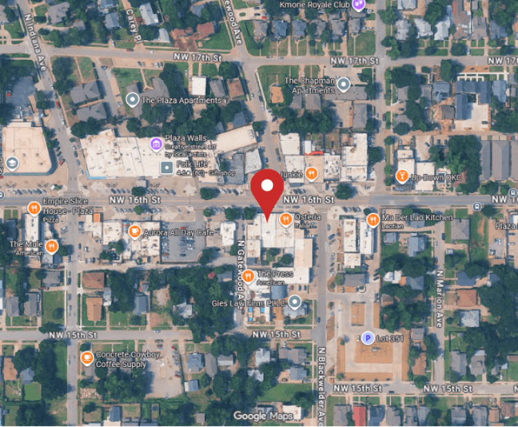 1710 Northwest 16th St retail building for lease Oklahoma City, Ok
