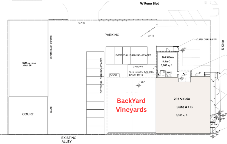 retail property for lease - Farmer' Market Area, Oklahoma City, OK floor plan