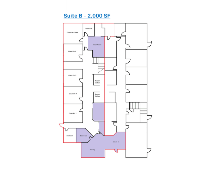 3414 NW 135th St., Ste B medical space for lease, Oklahoma City, OK
