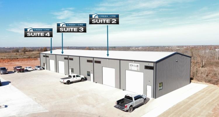 Black Sand Multi-Tenant Industrial Building for lease Edmond, Ok