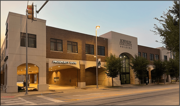 Robinson Executive Building office space available for lease, downtown Oklahoma City, OK