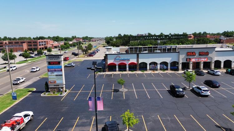 Shoppes on May retail spaces for lease, Oklahoma City, Ok