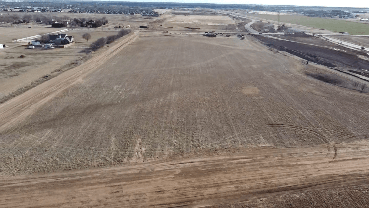 land for sale - 19 acres Duncan ok aerial view