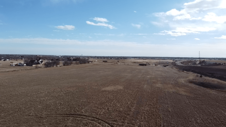 land for sale - 19 acres Duncan ok aerial view