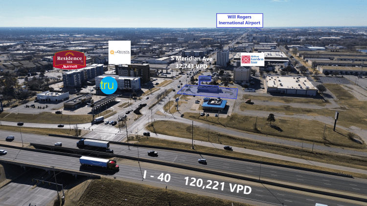 retail restaurant property for sale west Oklahoma City, OK