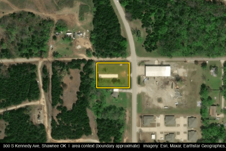 Land For Sale Shawnee, OK aerial