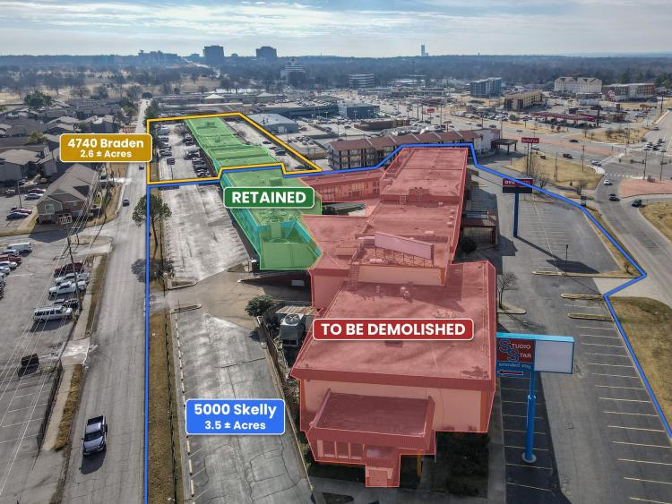 Former Hotels With 6.1 Acres for sale Tulsa, OK