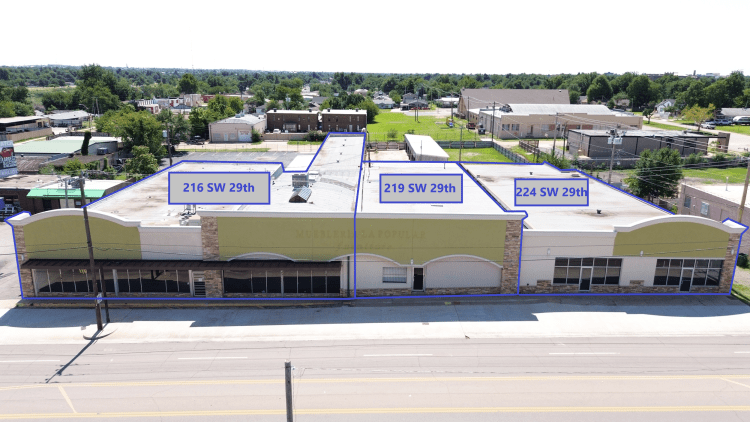 216 - 224 SW 29th St industrial property for sale, Oklahoma City, OK