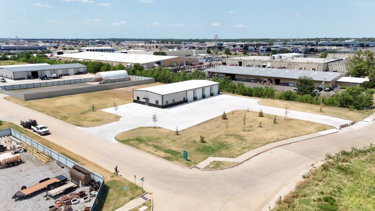 industrial building for Sale, West Oklahoma City, OK aerial
