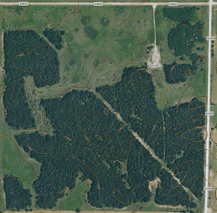 1339 OK-33, Faye, Ok aerial