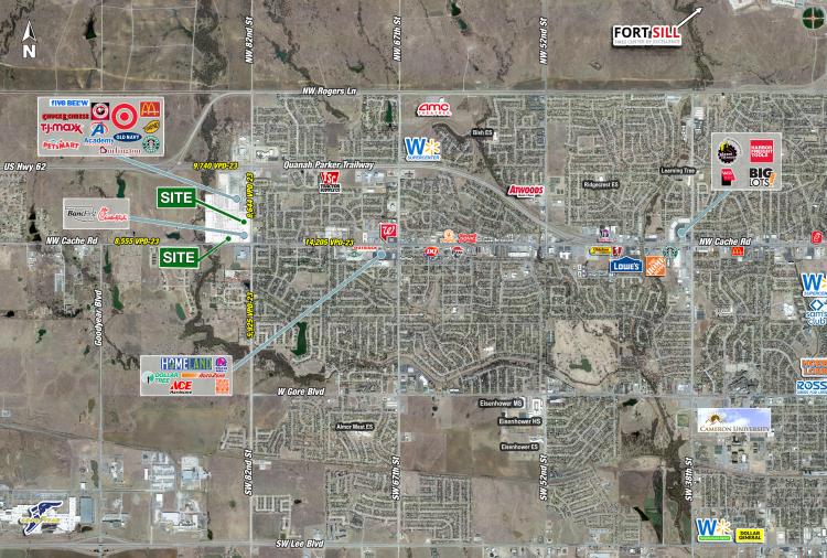 retail land/pad site for sale in Lawton, Ok