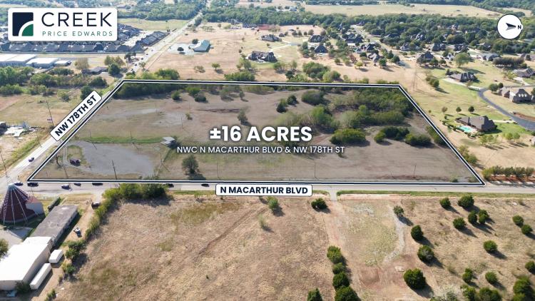 178th & MacArthur  |  16 Acres  |  Edmond, OK