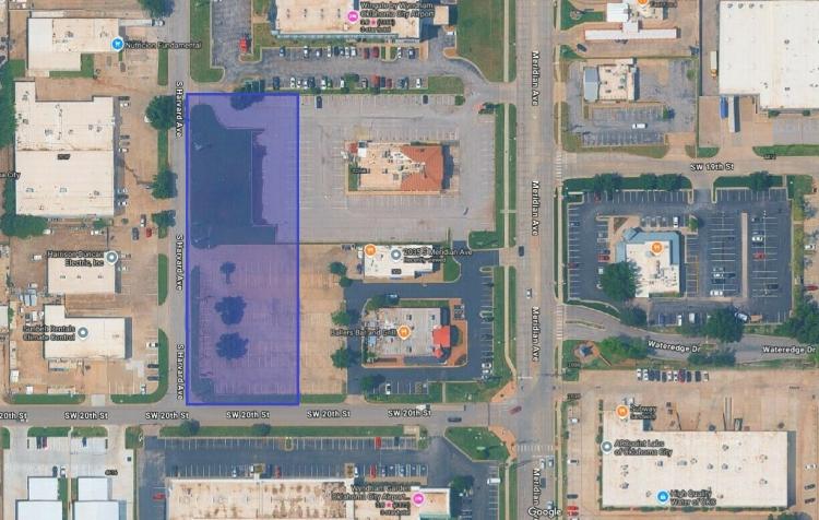 pad site for sale 2035 S Meridian Ave Oklahoma City, OK