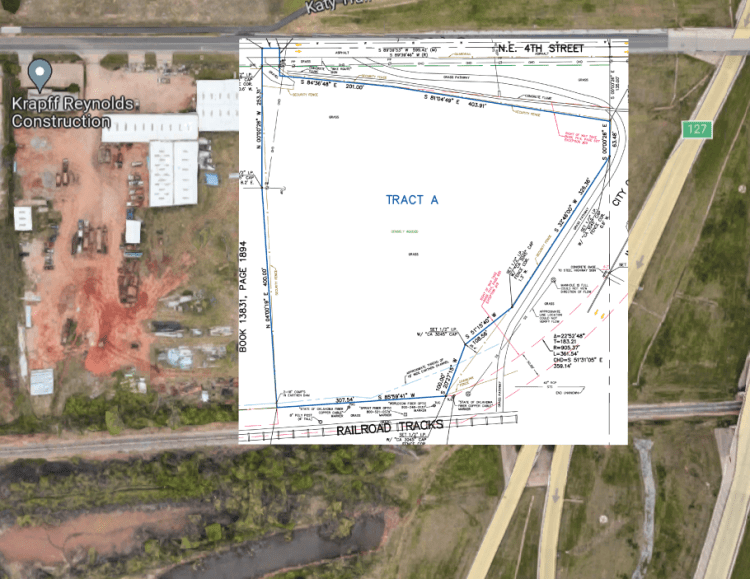 6.31 Acres on NE 4th Street Oklahoma City, OK land for sale