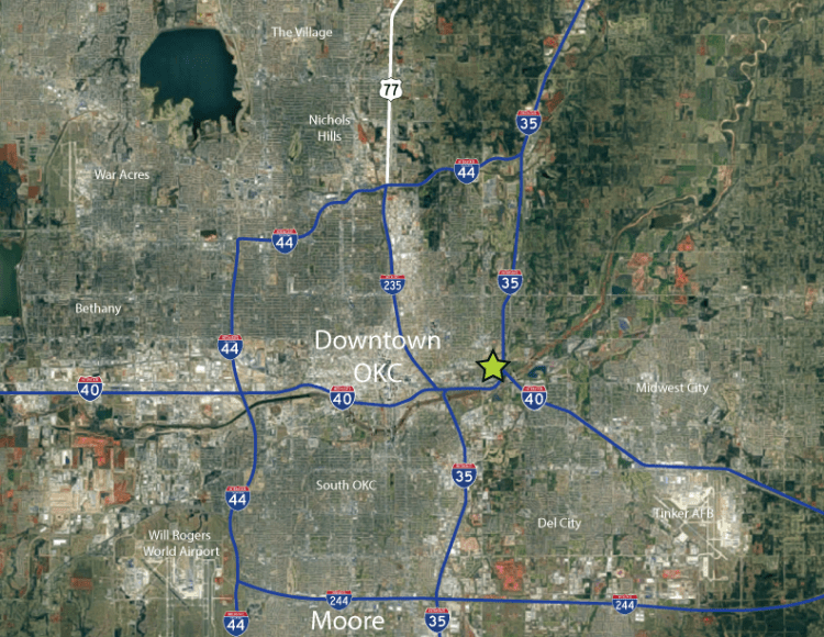 6.31 Acres on NE 4th Street Oklahoma City, OK land for sale