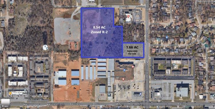 Residential Land | 8.54 Acres for Sale Bethany, Ok