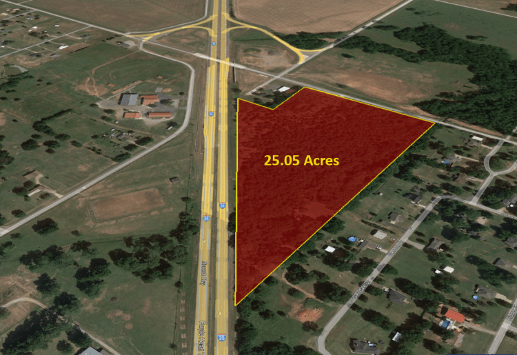 25 Acres for sale Washington, Ok