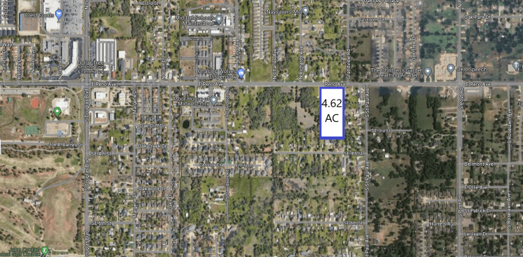 9624 East Reno Avenue Midwest City, OK land for sale